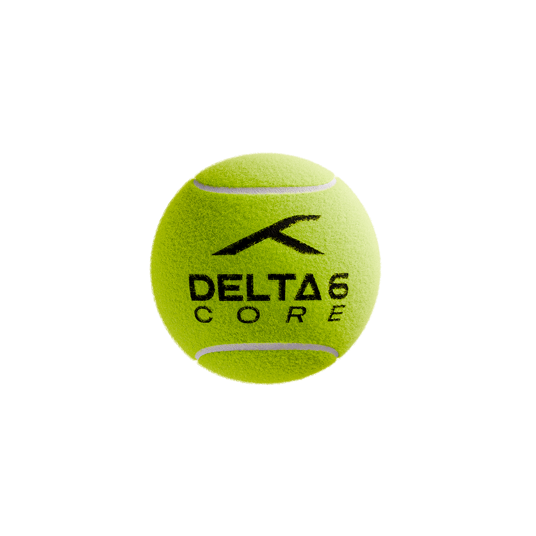 Cricket Tennis Ball - Hundred Delta 6 Core