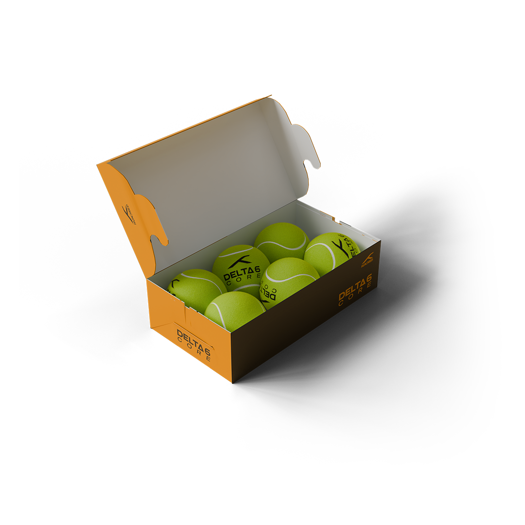 Cricket Tennis Ball - Hundred Delta 6 Core