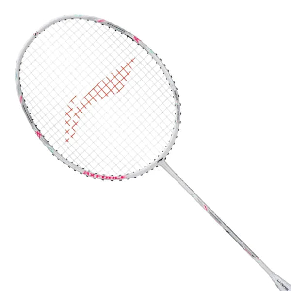 Li-Ning Axforce Cannon Light Badminton Racquet-Unstrung - 5U - White