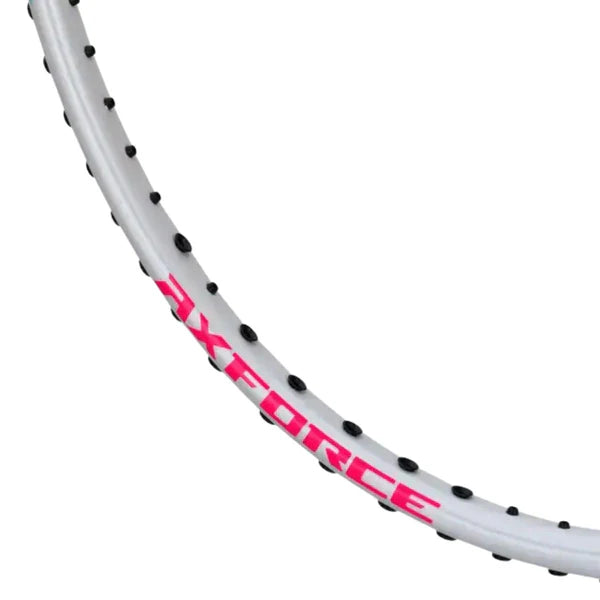 Li-Ning Axforce Cannon Light Badminton Racquet-Unstrung - 5U - White