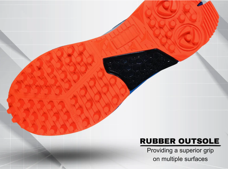 Prokick Strikers Rubber Spike Cricket Shoes
