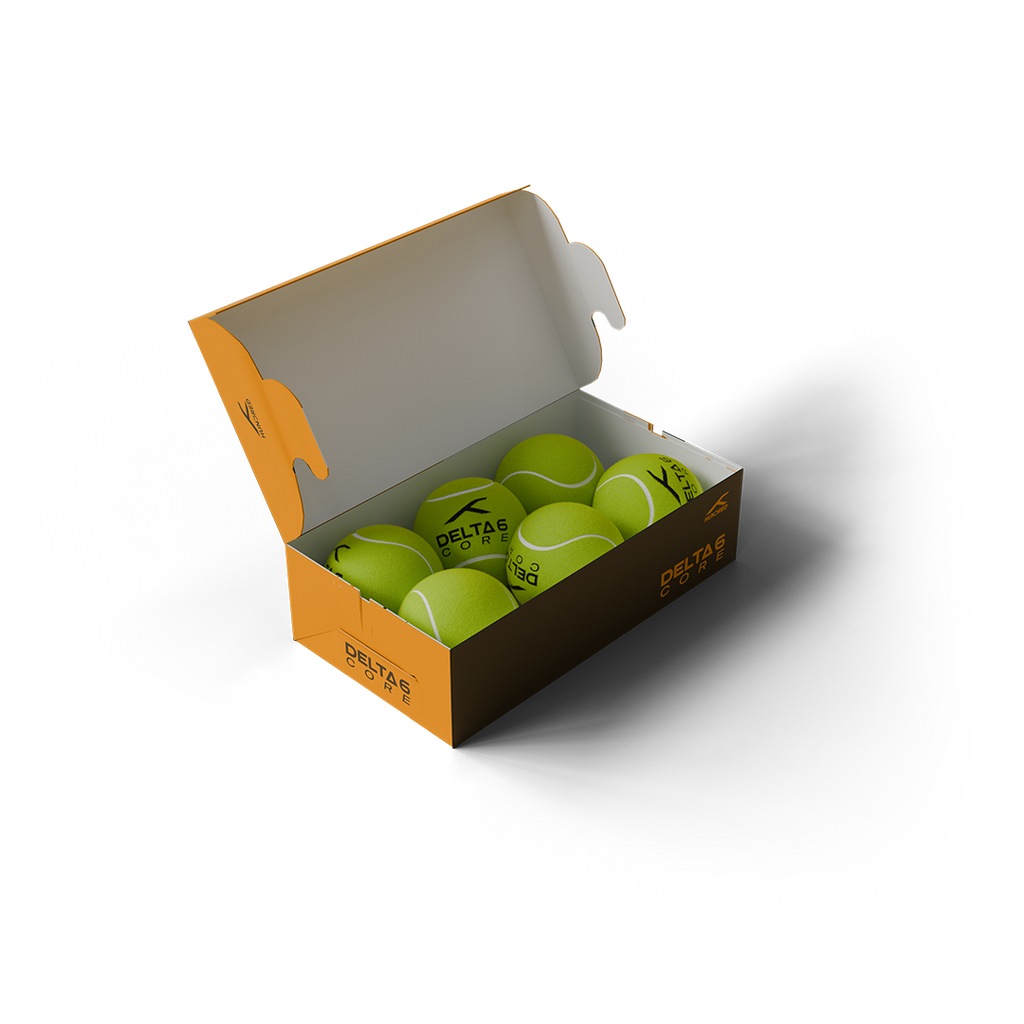 Cricket Tennis Ball - Hundred Delta 6 Core