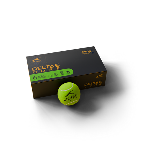 Cricket Tennis Ball - Hundred Delta 6 Core