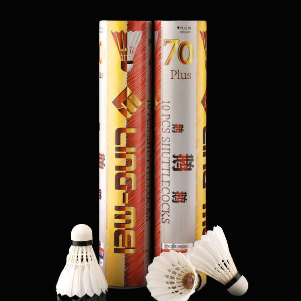 LINGMEI M70 Plus – Professional & Club Shuttlecock