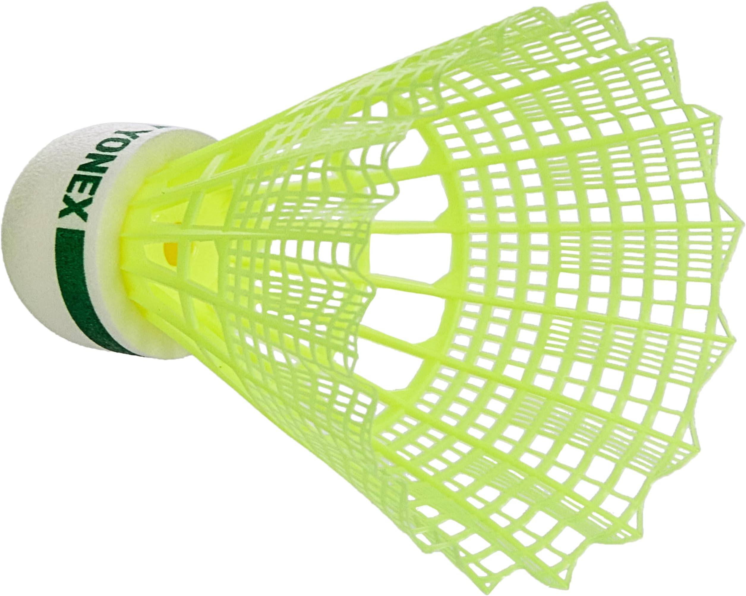 Yonex Mavis 200i Nylon Shuttle Cock, Pack of 6 (Yellow)