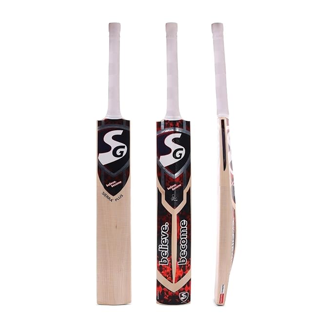SIERRA Plus Cricket Bat No 4, Kashmir Willow