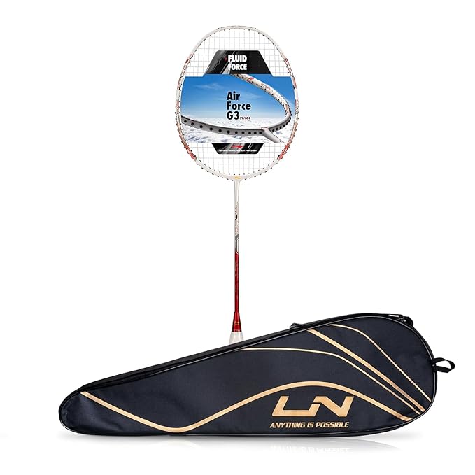 Li-Ning Air Force G3 Badminton Racket with Full Cover - 80 grams - Unstrung