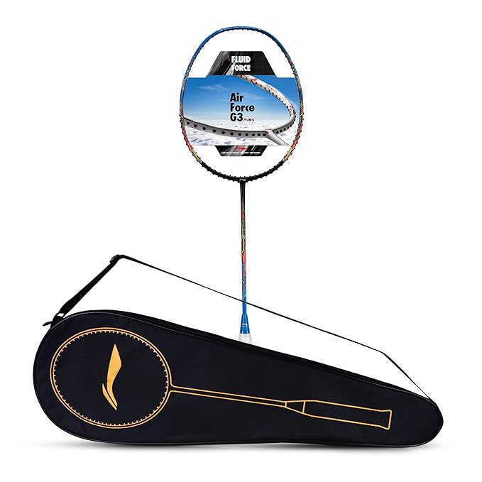 Li-Ning Air Force G3 Badminton Racket with Full Cover - - 79 grams - Unstrung