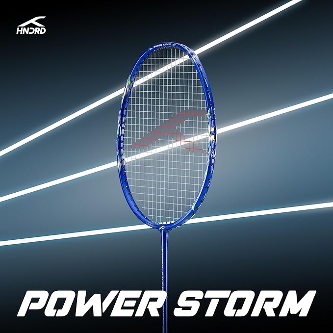 Hundred Power Storm Badminton Racket | Head Heavy Balance