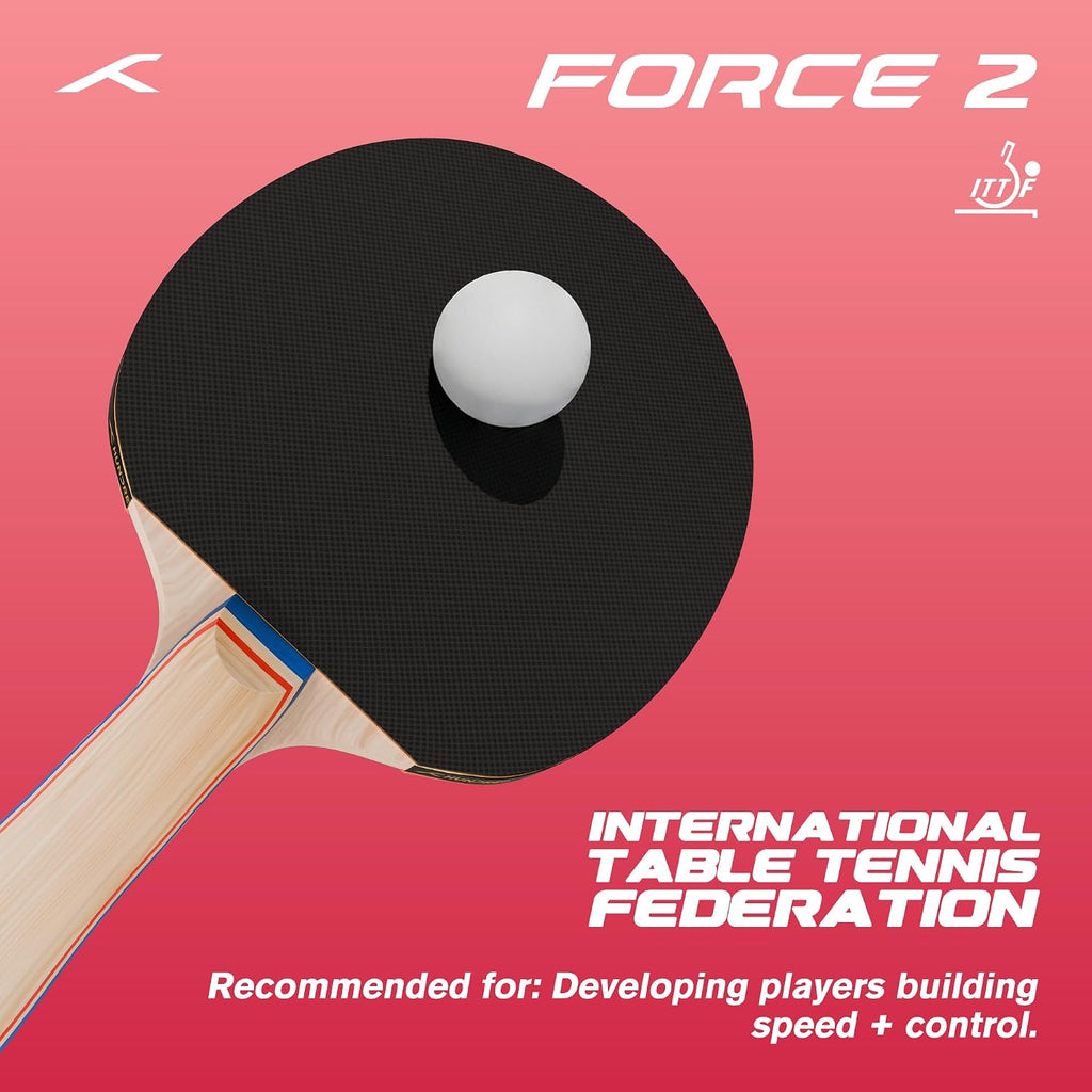 Hundred Force 2 - Flared Handle Ergonomic Dimensions