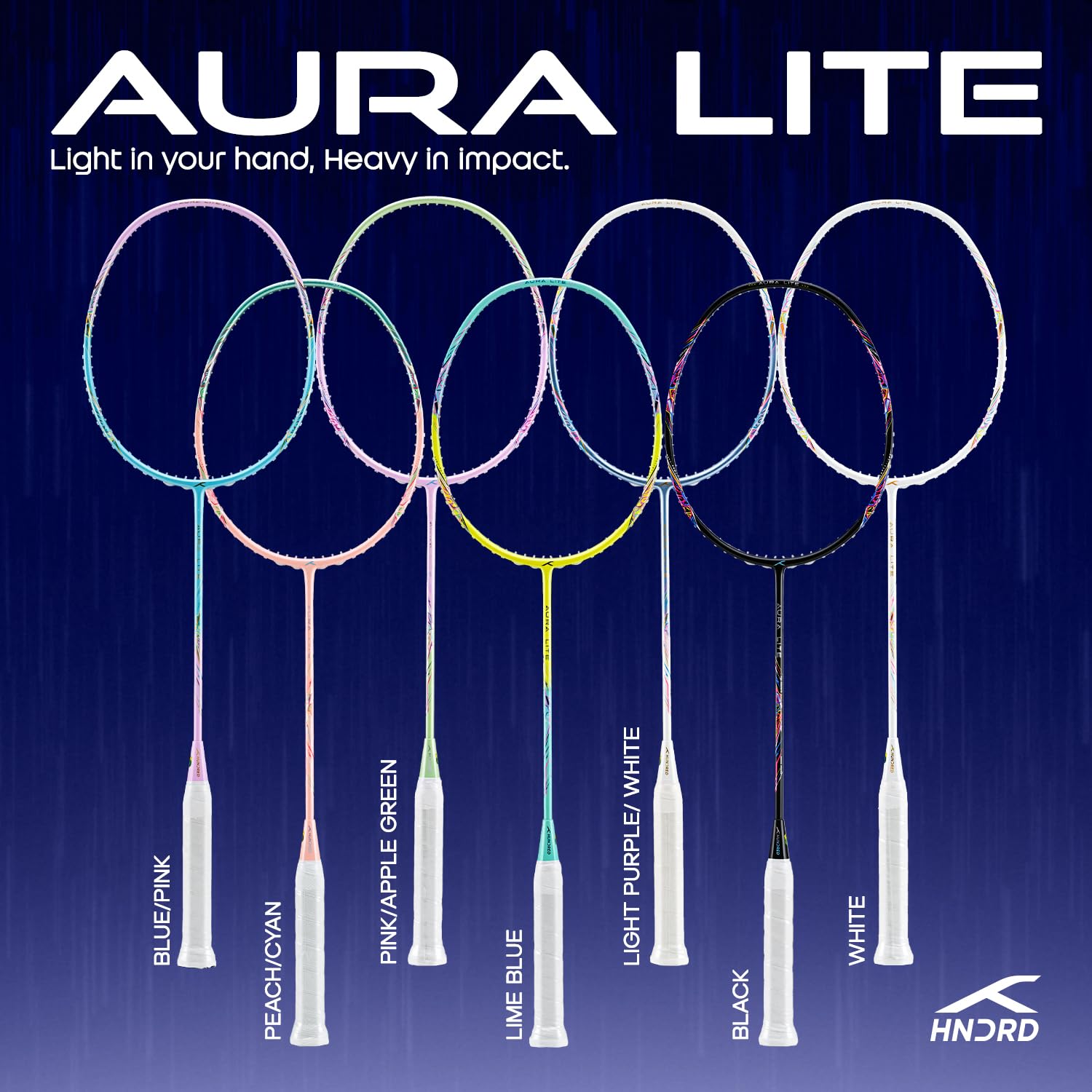 Badminton Racket Aura Lite | Strung