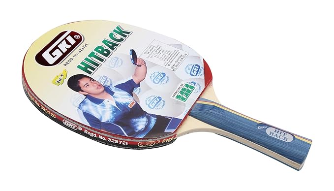 GKI Hitback Table Tennis Racquet with Cover
