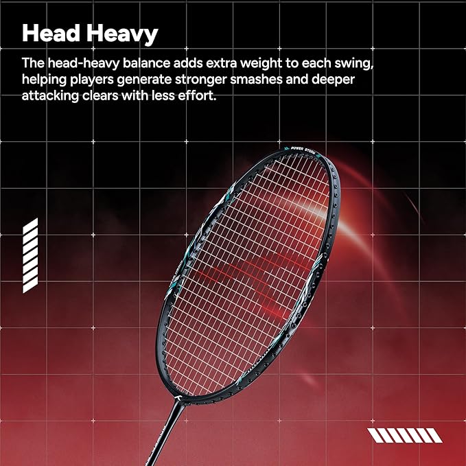 Hundred Power Storm Badminton Racket – Head Heavy, Attacking Club – RAK ...