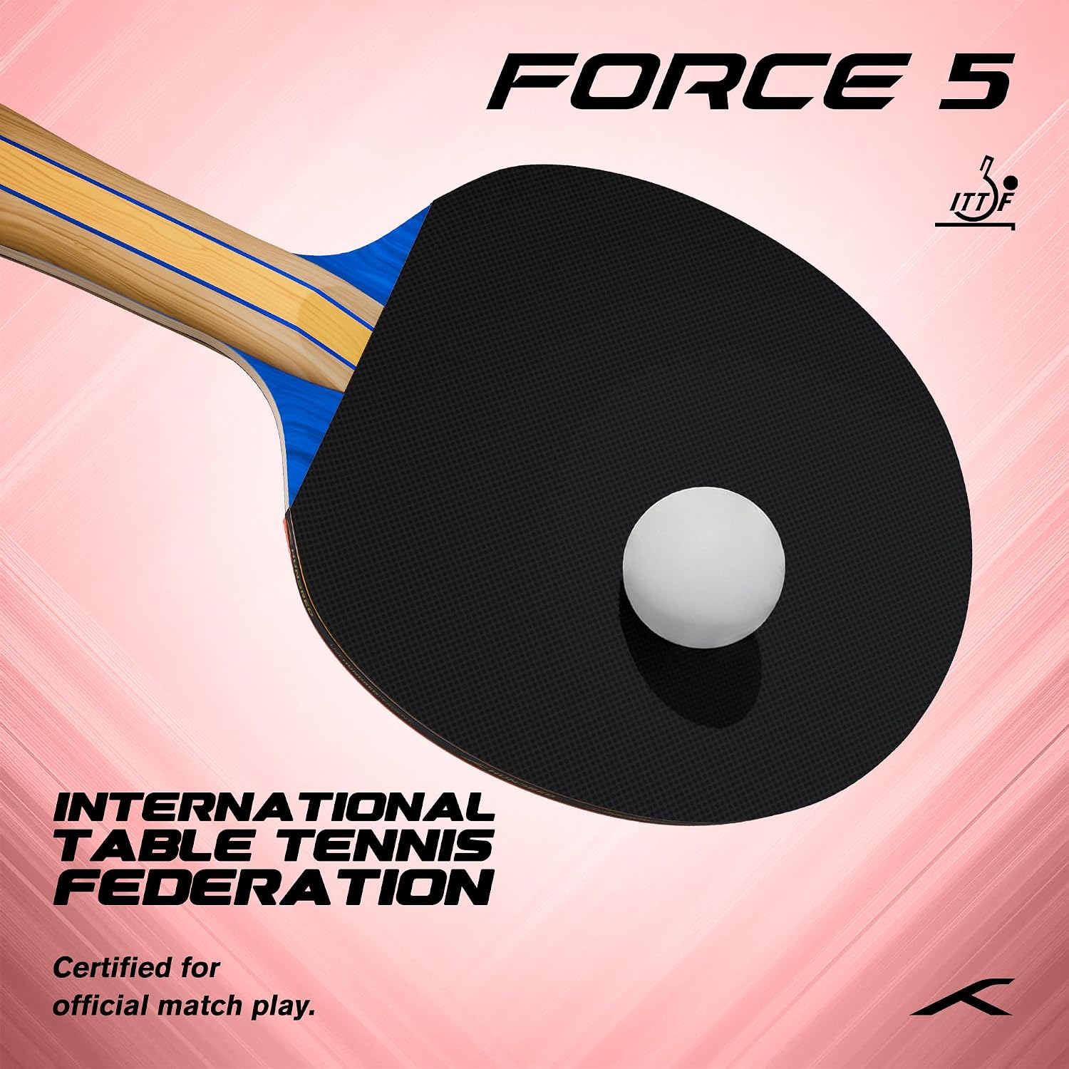 Hundred Force 5 - Flared Handle & Ergonomic Dimensions