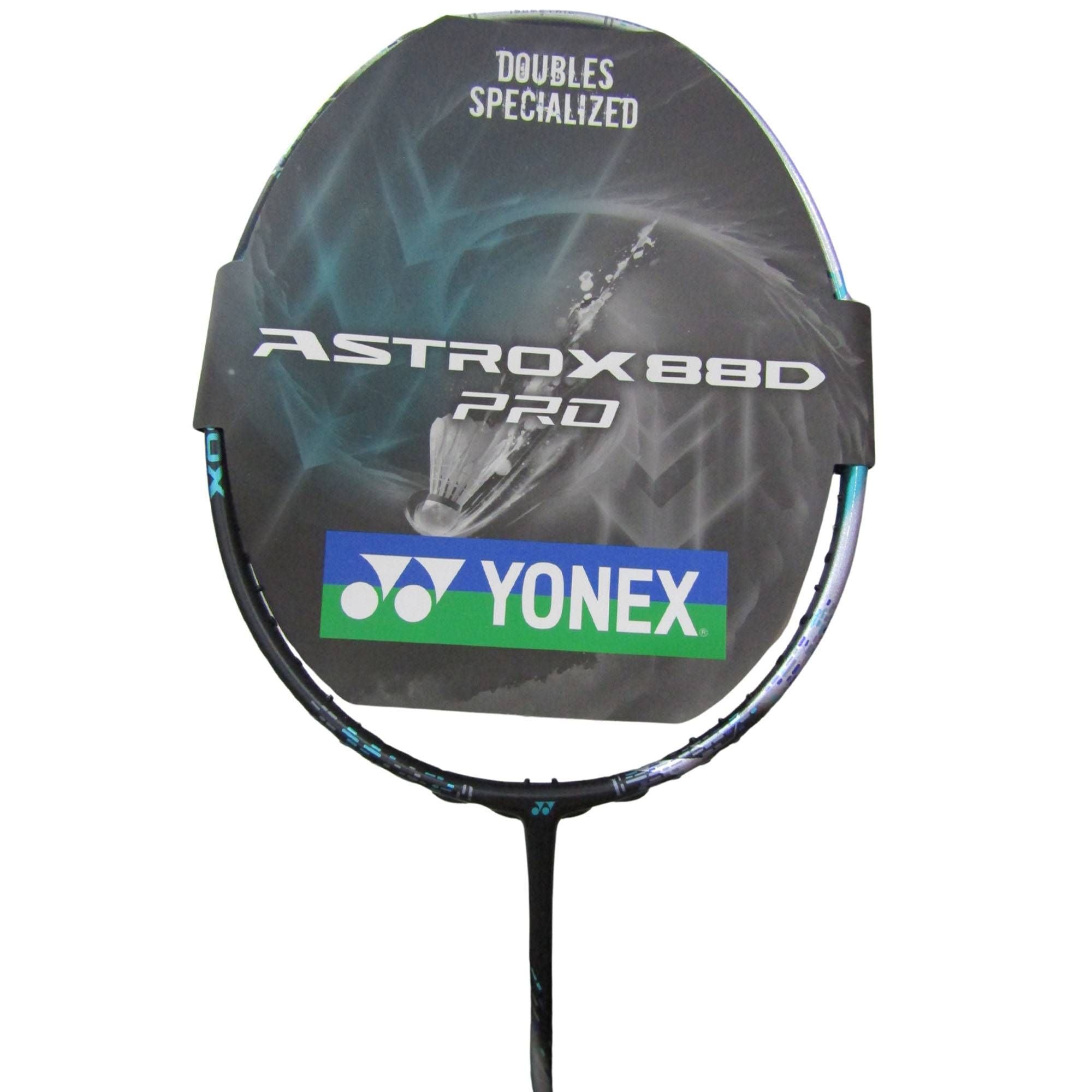 Yonex Astrox 88D PRO Unstrung Badminton Racquet, 4U G5 - Black/Silver