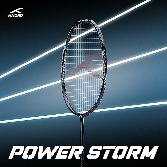 Head Heavy Racket Hundred Power Storm Badminton Racket – Head Heavy, Attacking Club – RAK ...