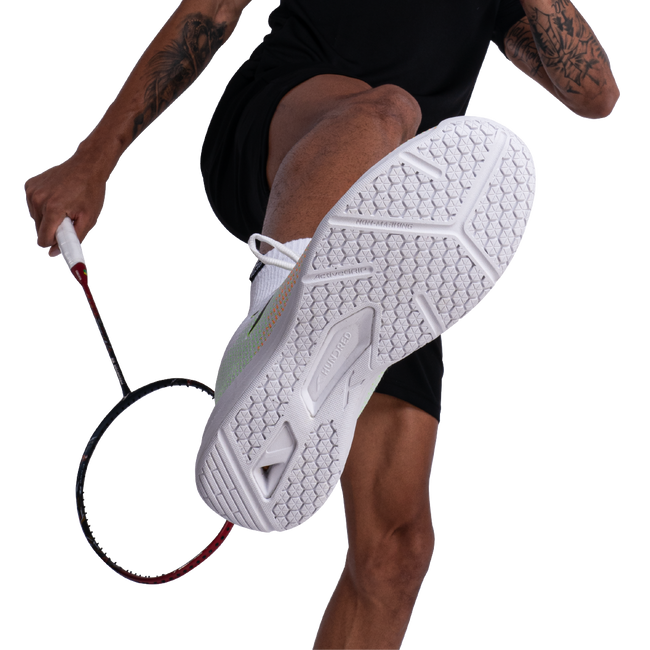 Hundred Badminton Shoes Blade Lite White