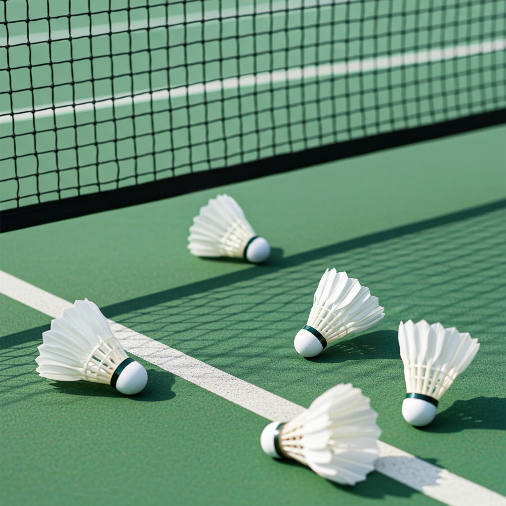 Duramy 3in 1 Badminton shuttlecocks - TRI CORE 5