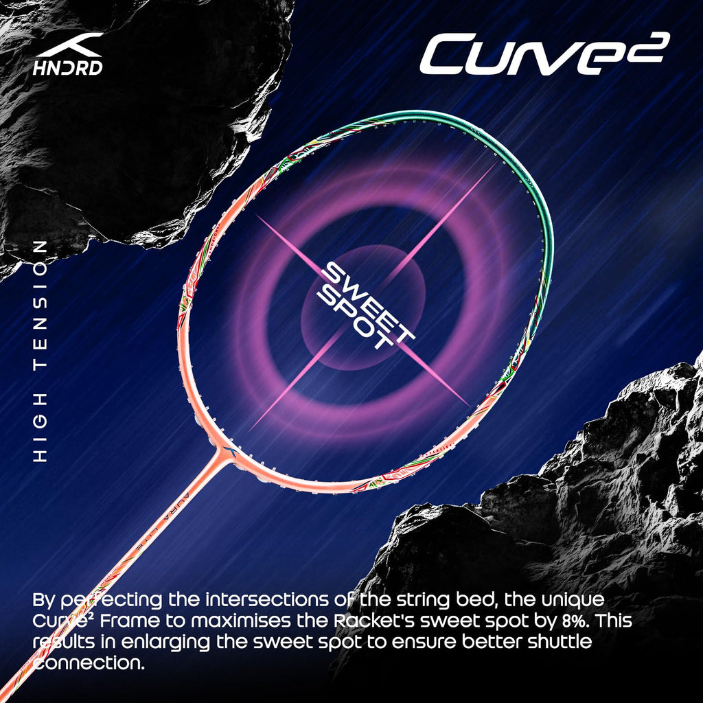 Badminton Racket Aura Lite | Strung