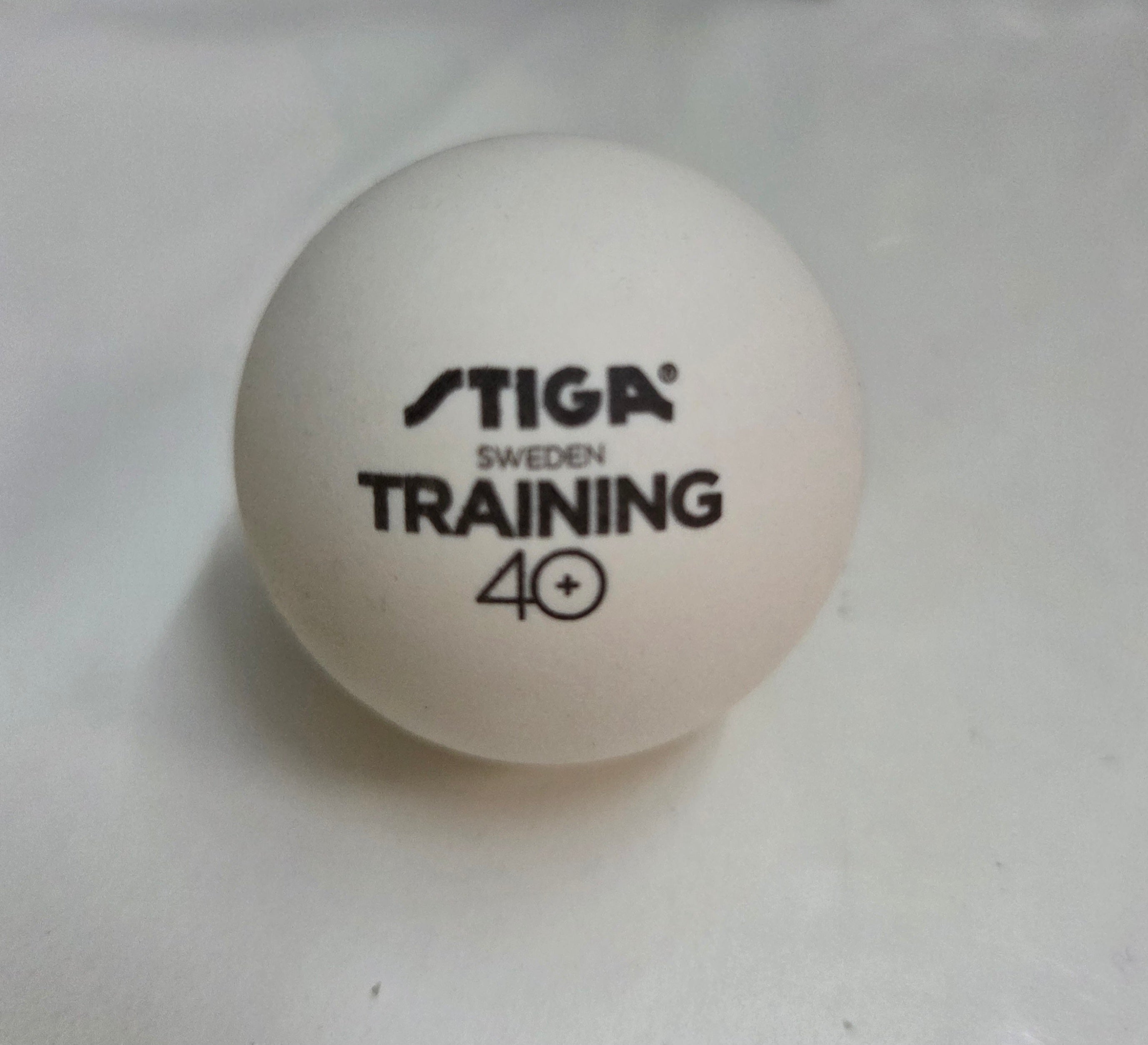 Stiga Cup 40+ Plastic Table Tennis (TT) Balls (Pack of 12) White