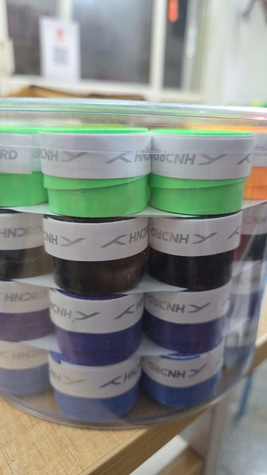 Badminton Grip GTO20 Over Grip | Extra Tacky Anti-Slip Comfort | Durable Overgrip for Badminton Rackets - Multiple Colors