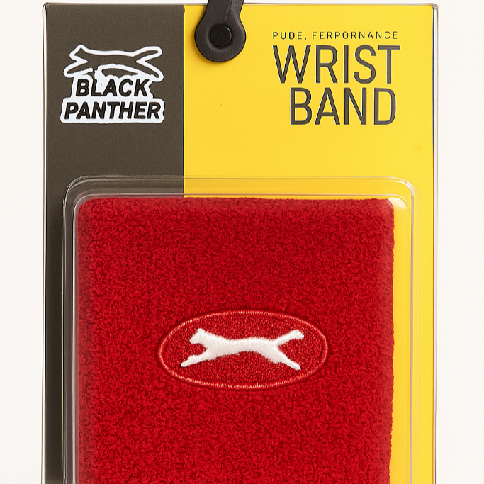 WRIST BAND Red Color - Black Panther