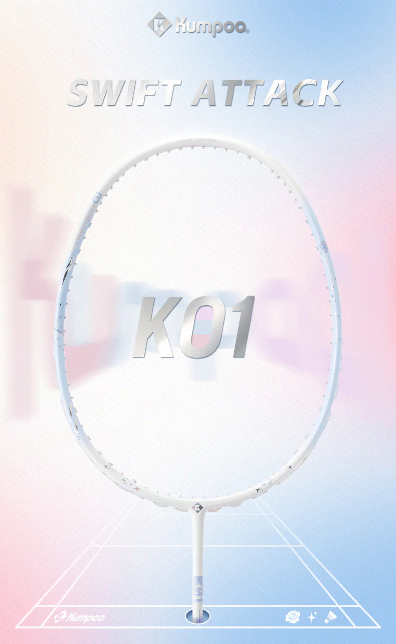 KUMPOO K01 Unstrung Badminton Racket