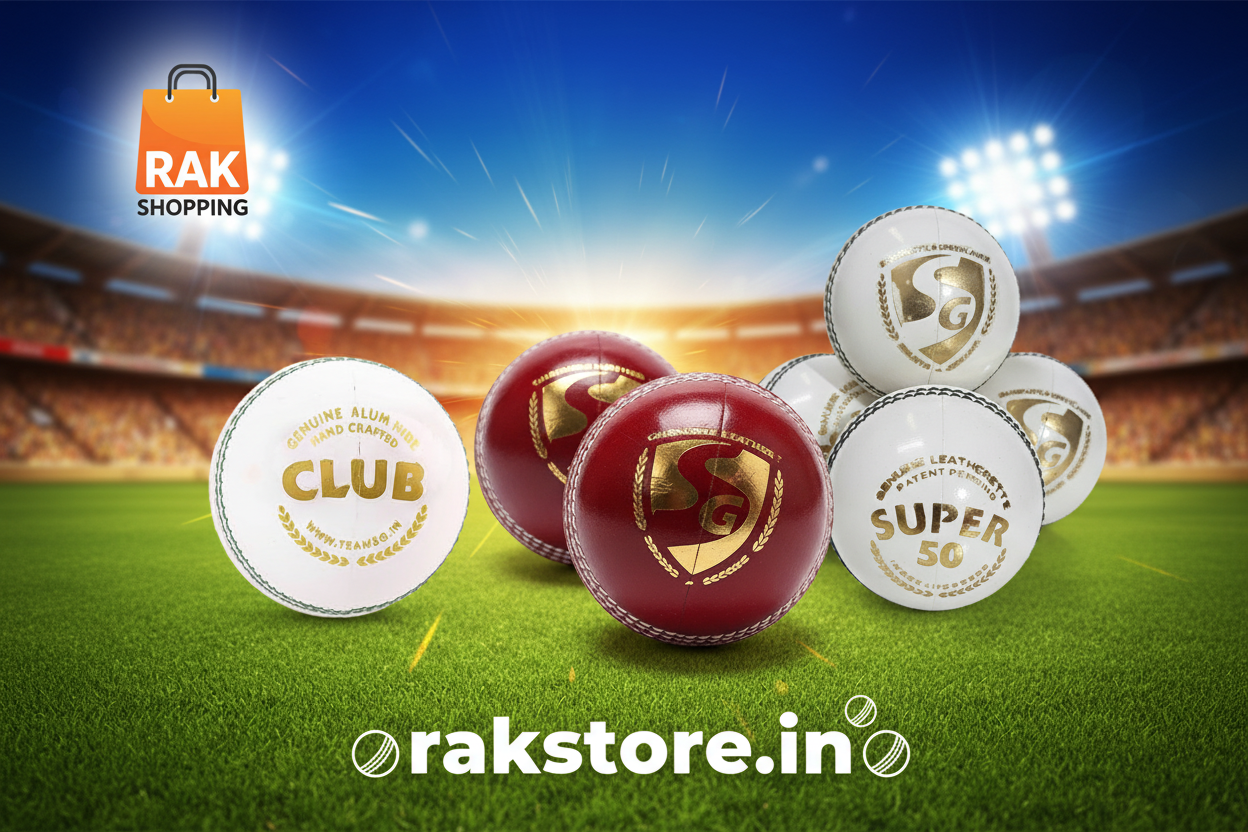 SG Cricket Balls Banner