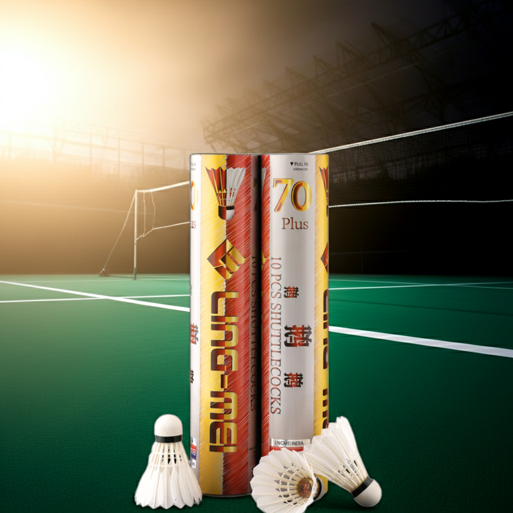 LINGMEI M70 Plus – Professional & Club Shuttlecock